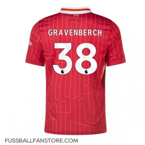 Liverpool Ryan Gravenberch #38 Replik Heimtrikot 2024-25 Kurzarm